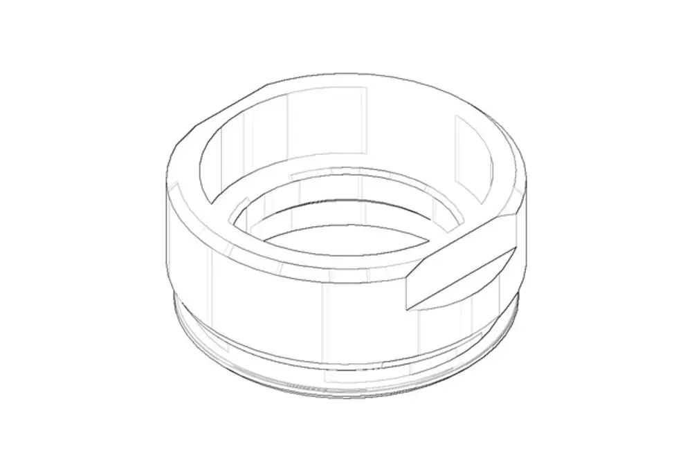 DORNBRACHT Haube ERSATZTEILE 092102141 D. 35 x 16 mm Chrom, 092102141-00 Galeriebild 1